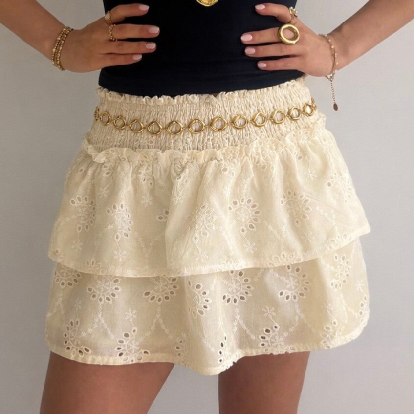 Lea Skort Butter Yellow