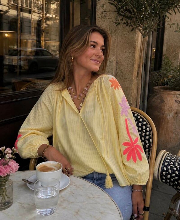 Leonore Blouse Butter Yellow