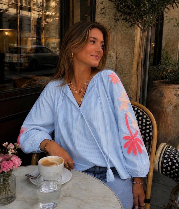 Leonore Blouse Blue