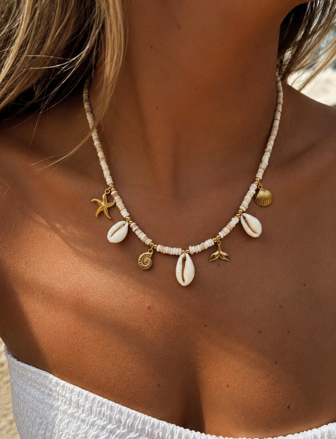 Summer Necklace Gold