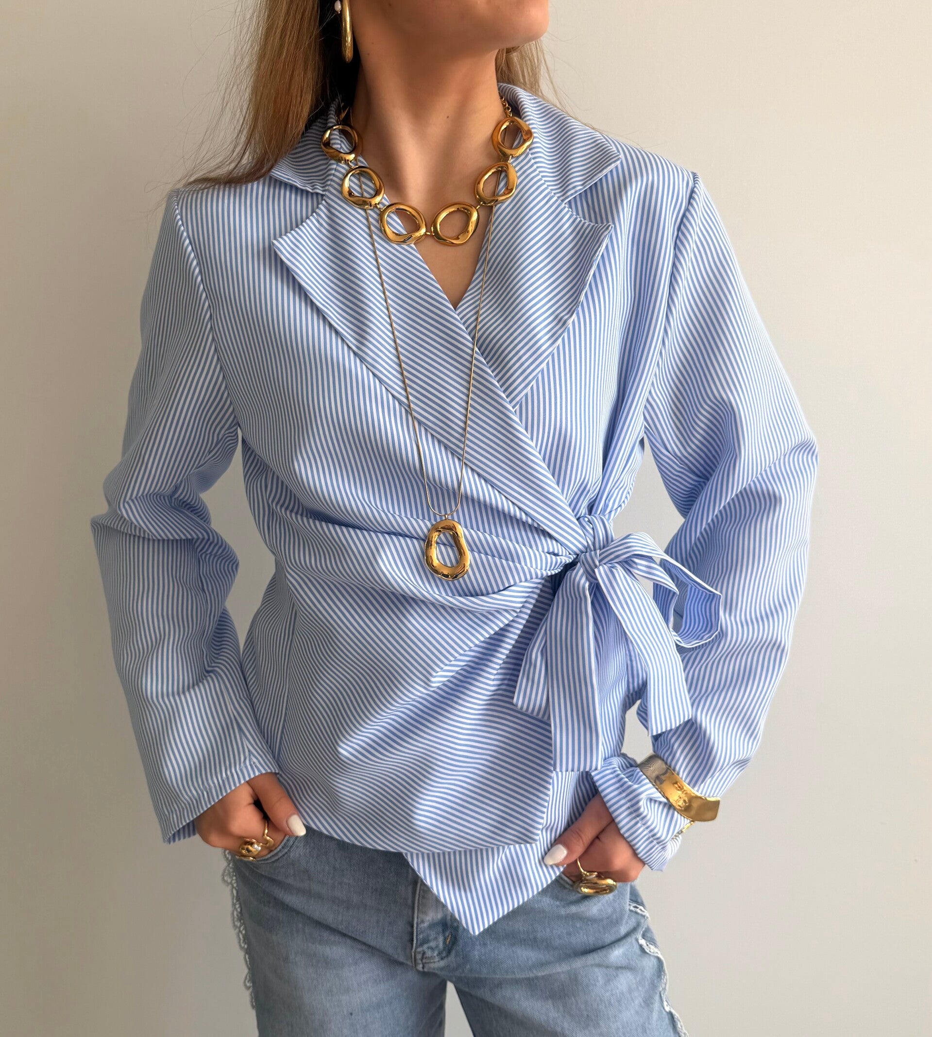 Naomi Blouse Blue