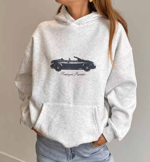 Comfort Hoodie Grey & Blue