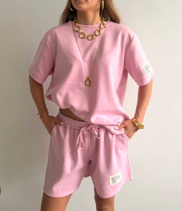 Spring Michelle Comfy Set Pink
