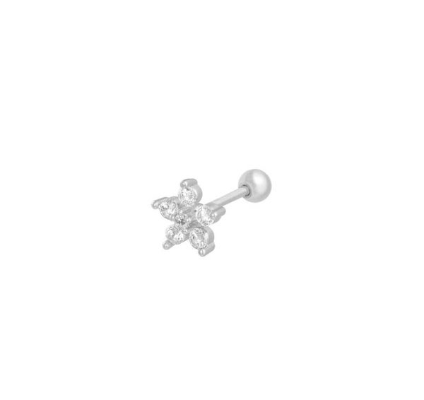 Piercing Flower Silver