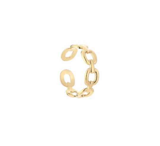 Linked ring Gold