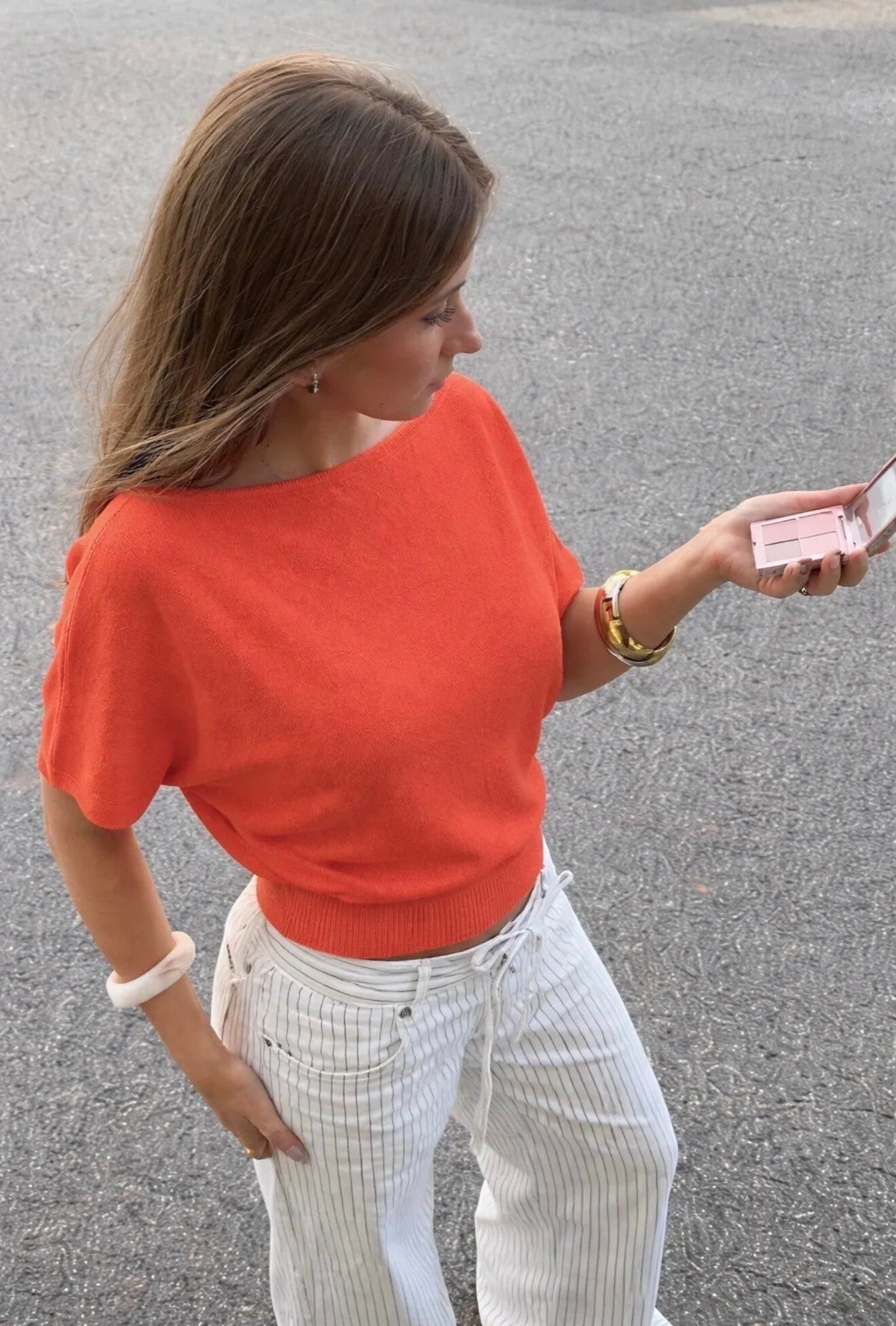 Celeste Top Coral
