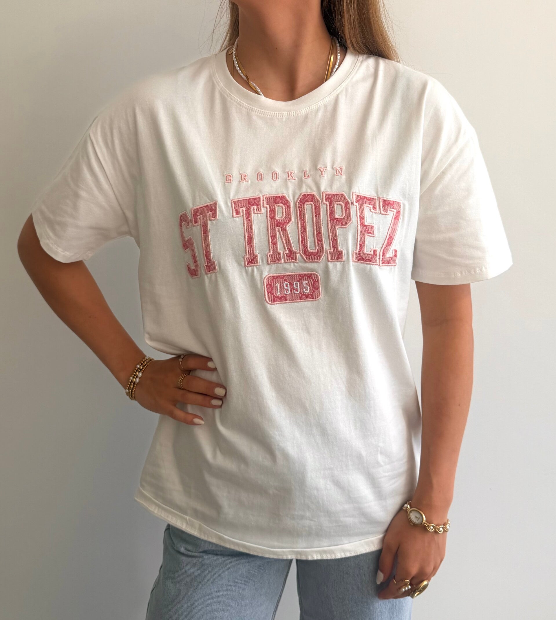 St-Tropez T-shirt Rose