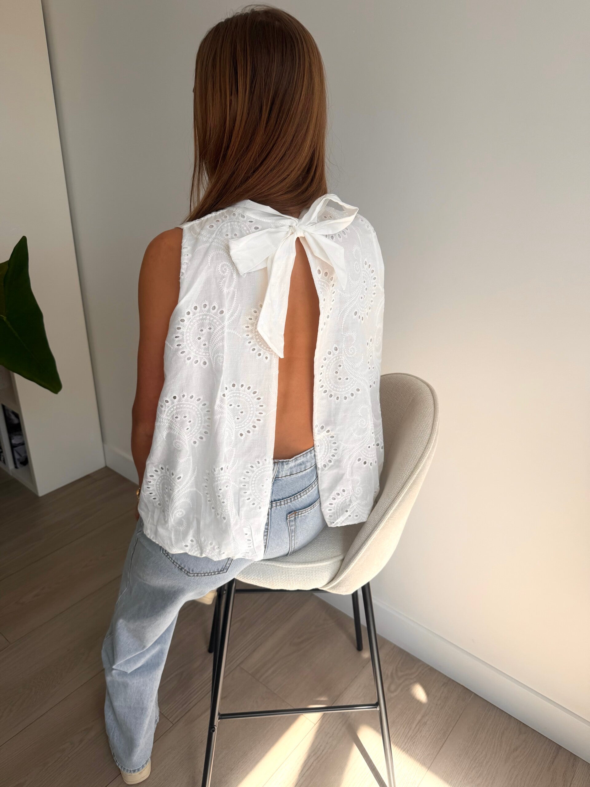 Viona Blouse White