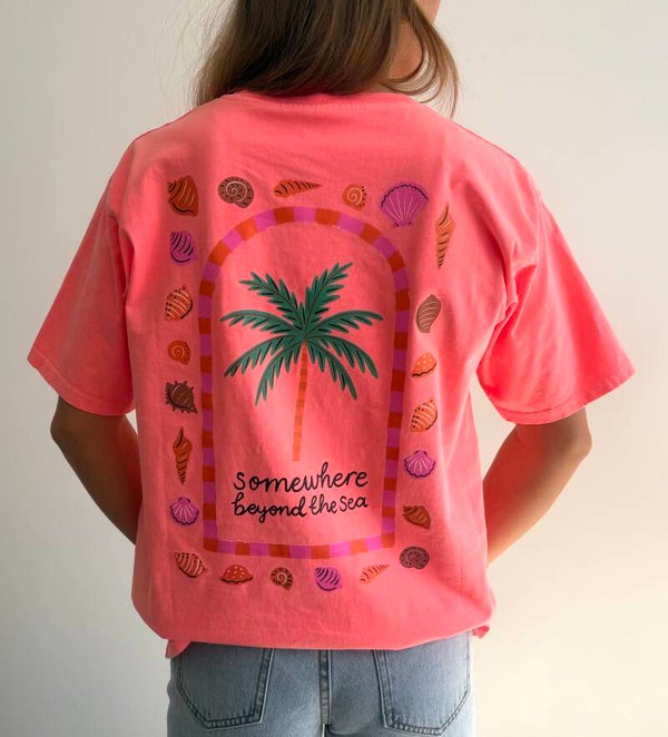 Hawaii T-shirt Pink