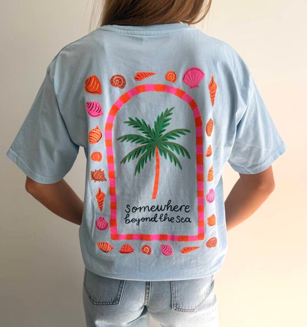 Hawaii T-shirt Blue