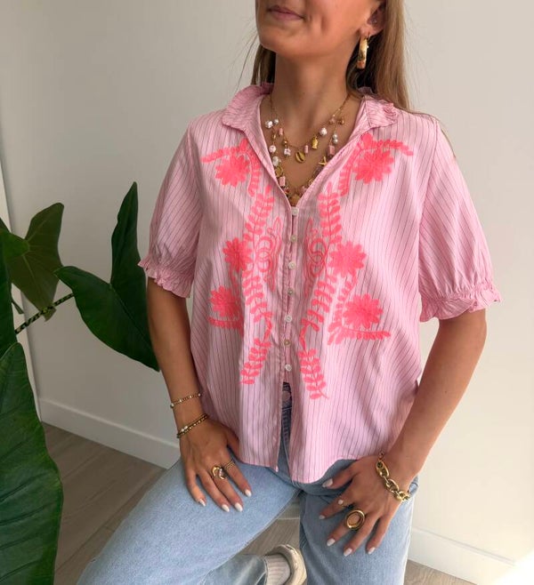 Sky Blouse Rose
