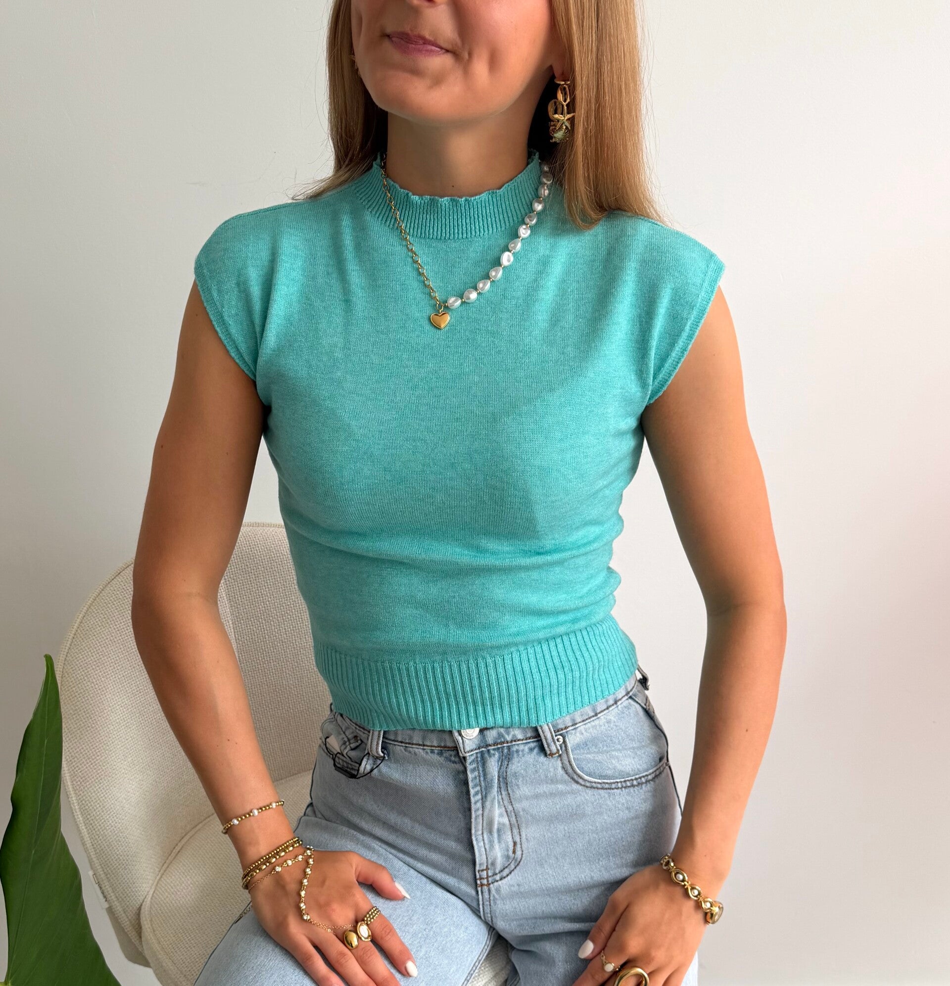 Lulu Top Mint
