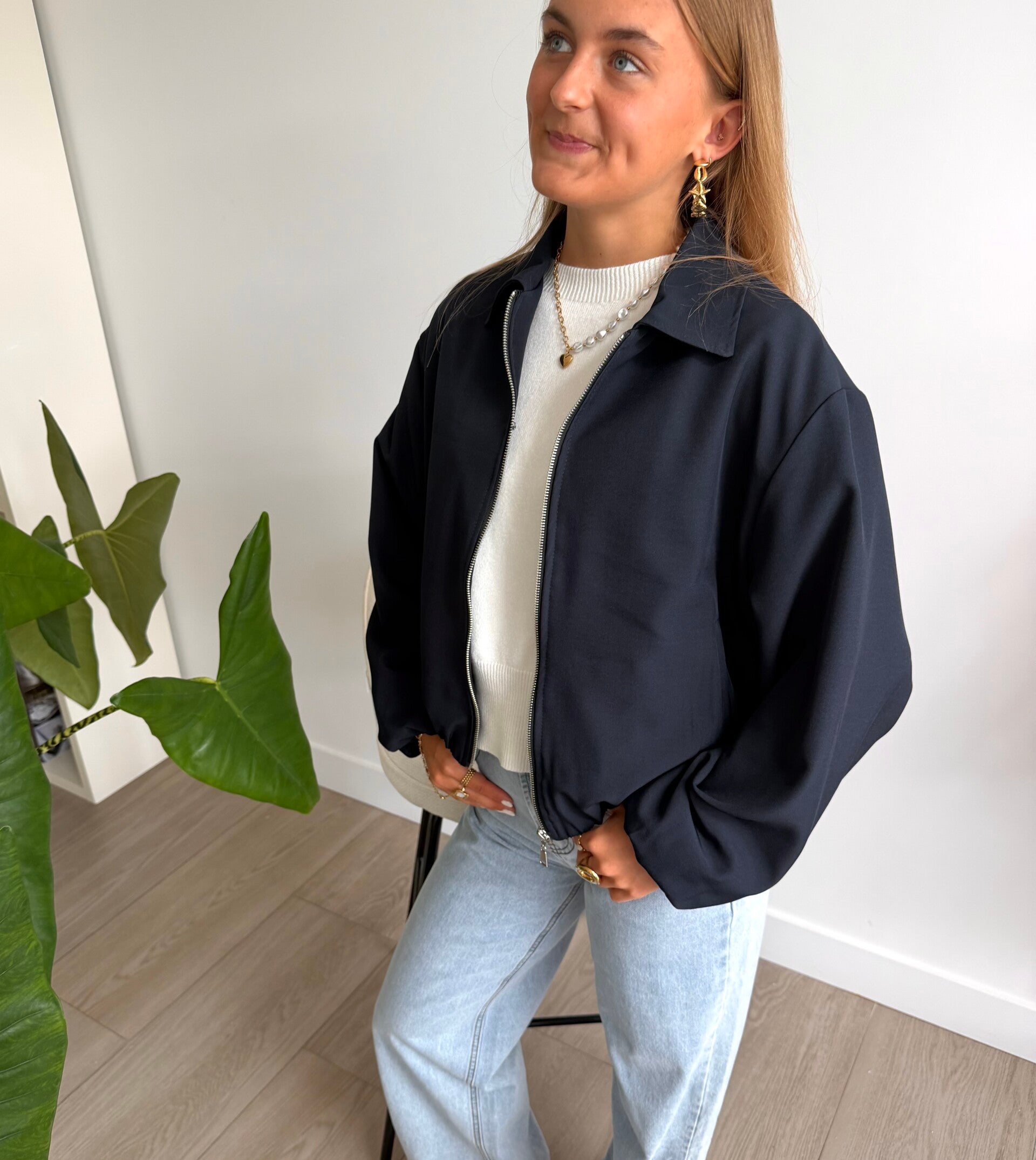 Spring Jacket Navy