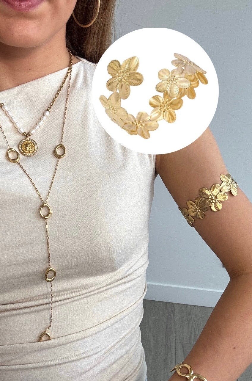 Arm Jewellery Tropical Flowers