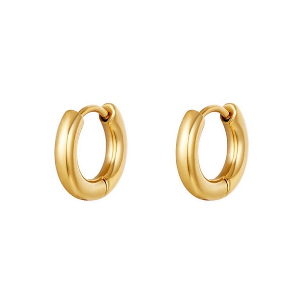 Earrings Basic Gold