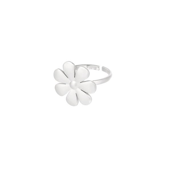 Ring Sweet Flower Silver