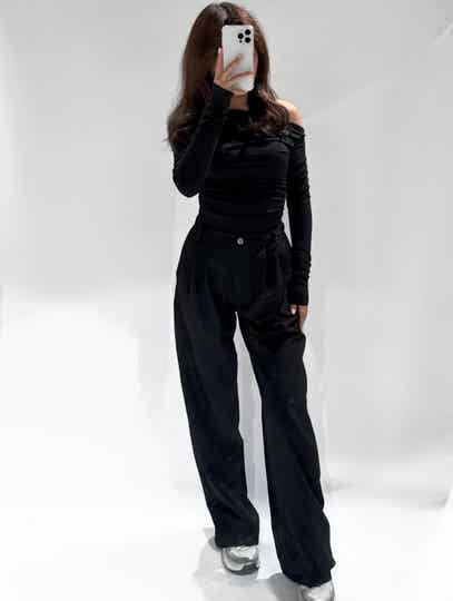Loena Pants Black