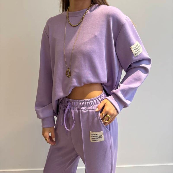 Michelle Comfy Set Lila