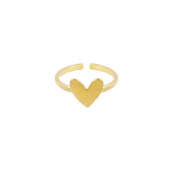 Ring Heart Gold
