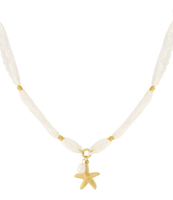 Necklace Sea Star Gold