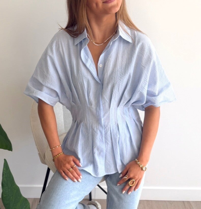 Anna Blouse Blue
