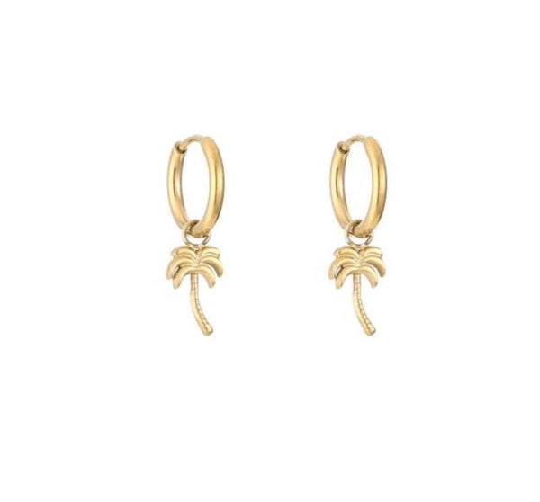 Earrings Little Palm Tree
