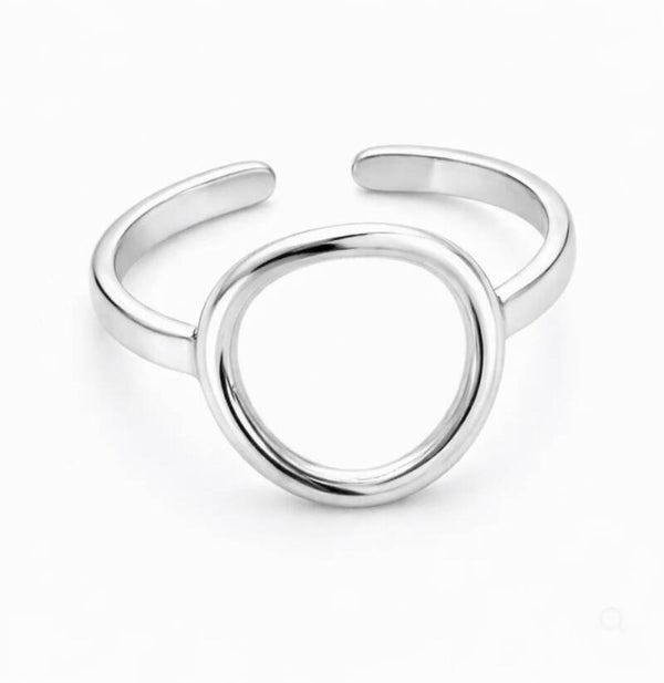 Ring Mini Hoop Silver