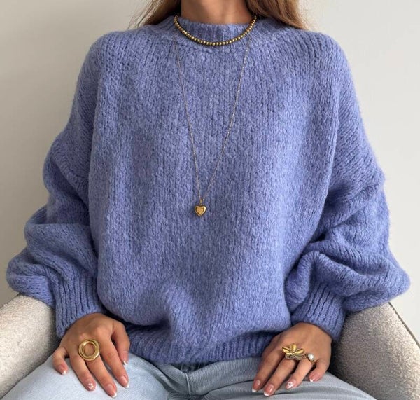 Millie Sweater Light Purple/blue