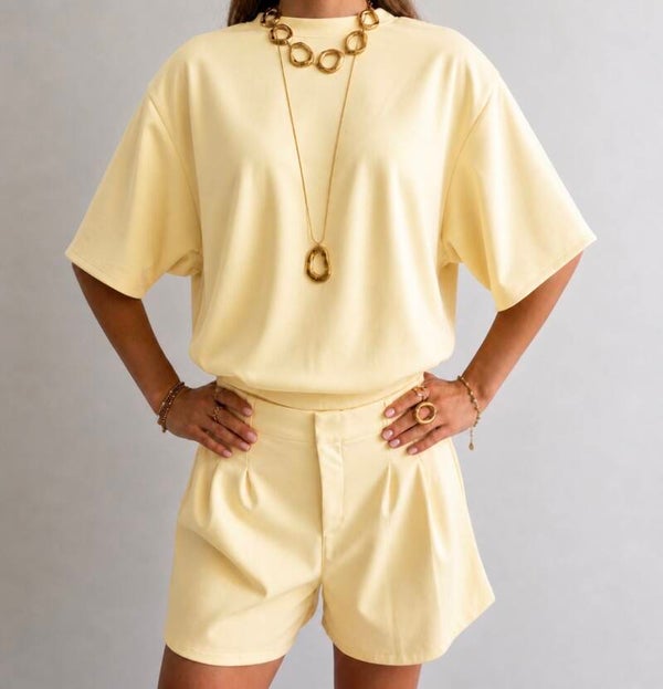 Noélie Comfy Set Butter Yellow