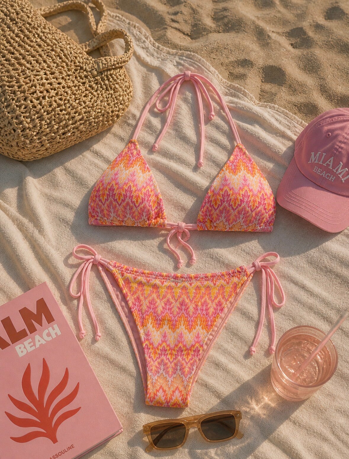 Tropical Bikini Orange