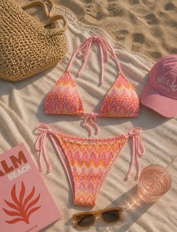 Tropical Bikini Orange