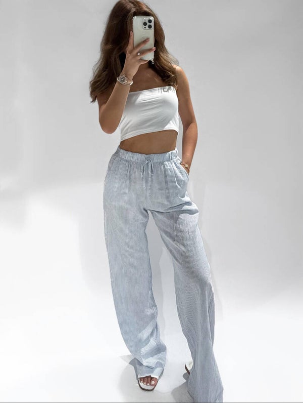 Boomy Blue Trousers