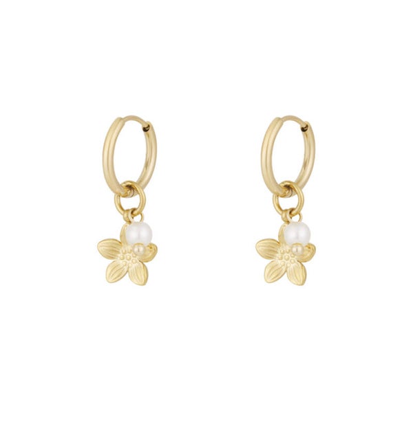 Earrings Blossom Gold