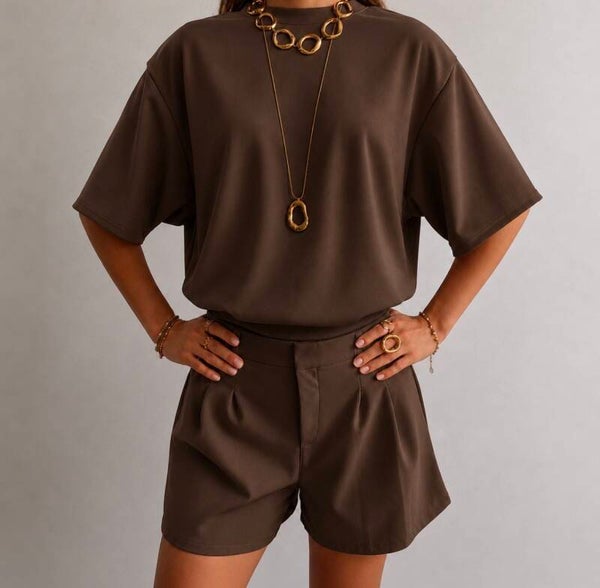 Noélie Comfy Set Brown
