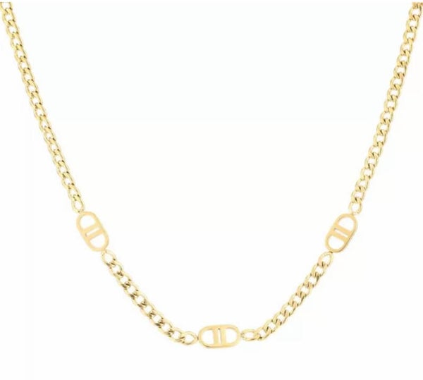 Multi Good Life Necklace Gold