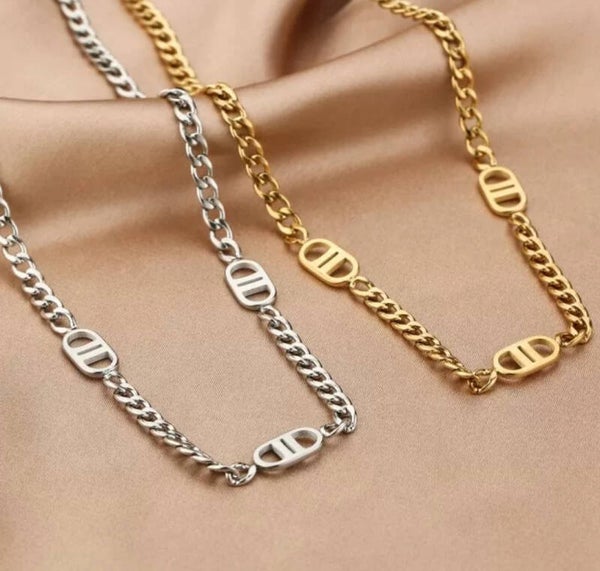 Multi Good Life Necklace Silver