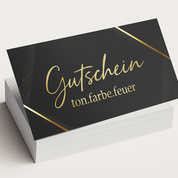 Geschenkgutschein 50 Euro für Handgemachtes – Kreativität zum Verschenken