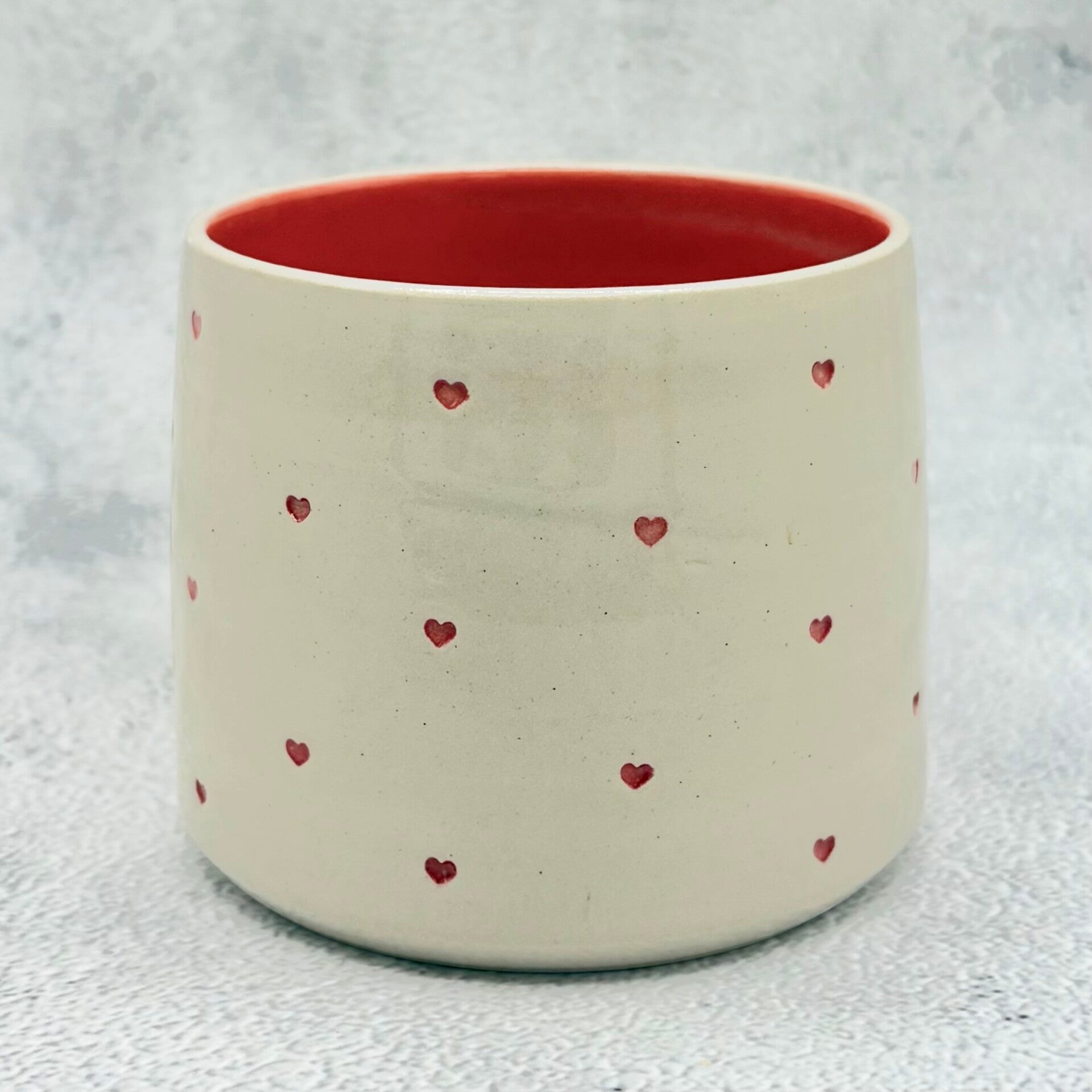 Keramikbecher "Tausend Herzen ♥️"
