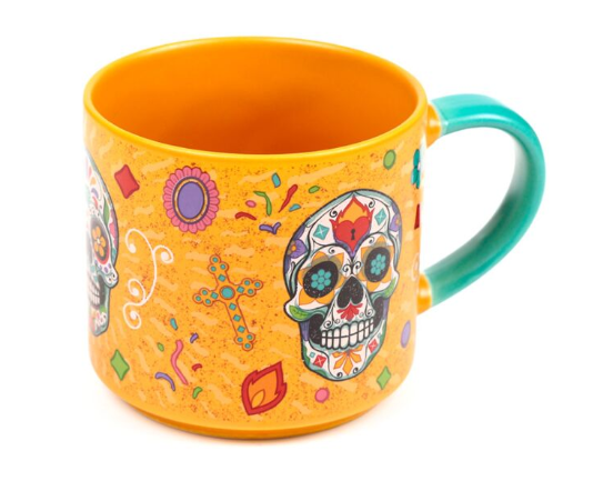 Day of the Dead Stor Porslinsmugg