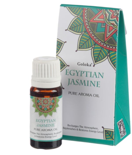 Goloka Aromaoljor Egyptisk Jasmine 10ml (3 flaskor i ett paket)