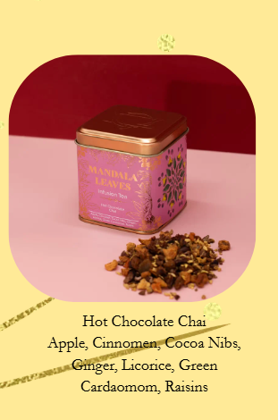 Mandala Leaves Hot chocolate Chai