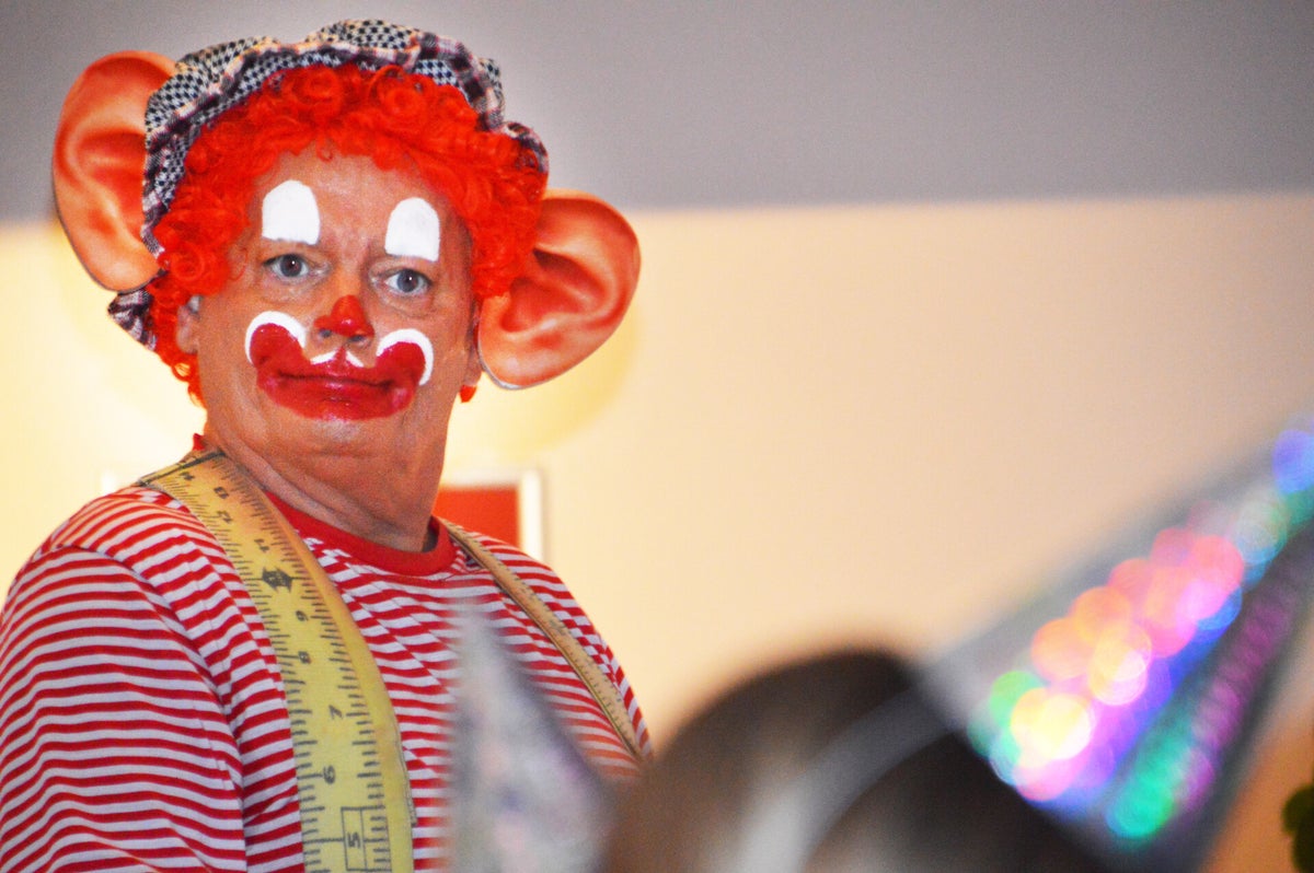 Filmpje en foto's van Clown Onkie
