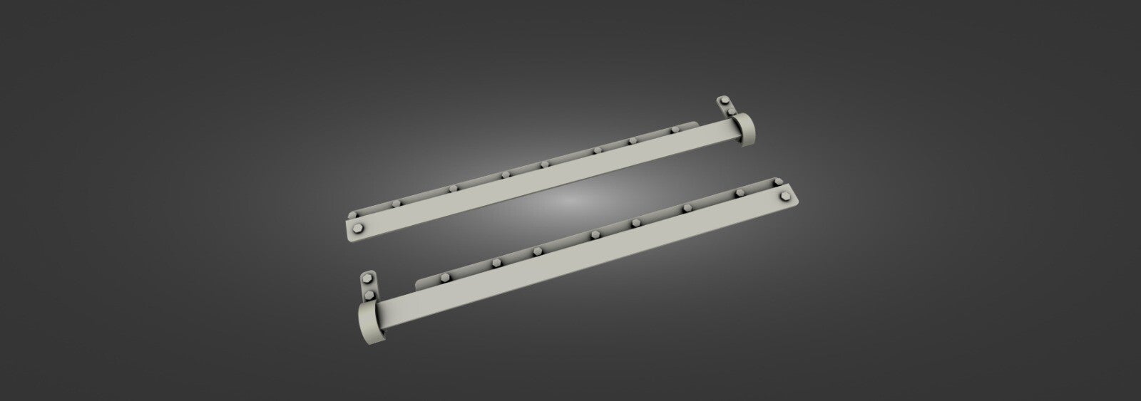 Laufschienen Schiebetüren Oben und Unten EC135 Size 500