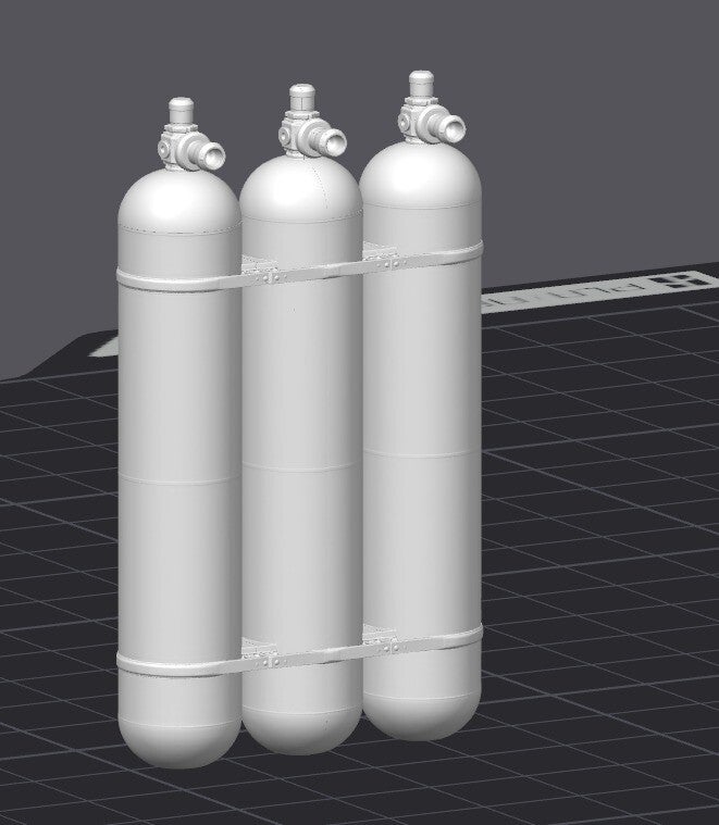 Sauerstoff Flaschen EC135