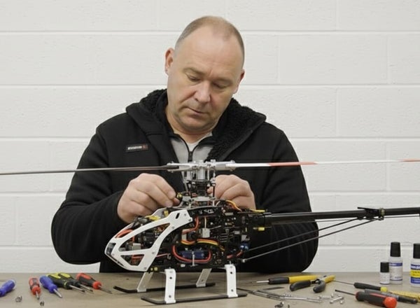 Modell in der Werkstatt