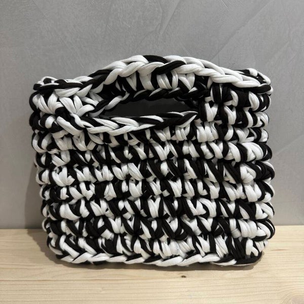 Sac Mia marron et blanc