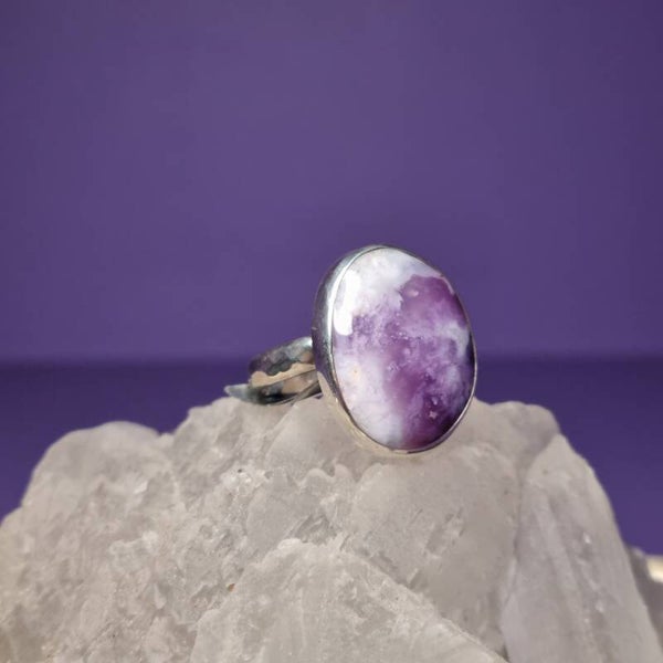 Ring Chevron Amethist nr. 102