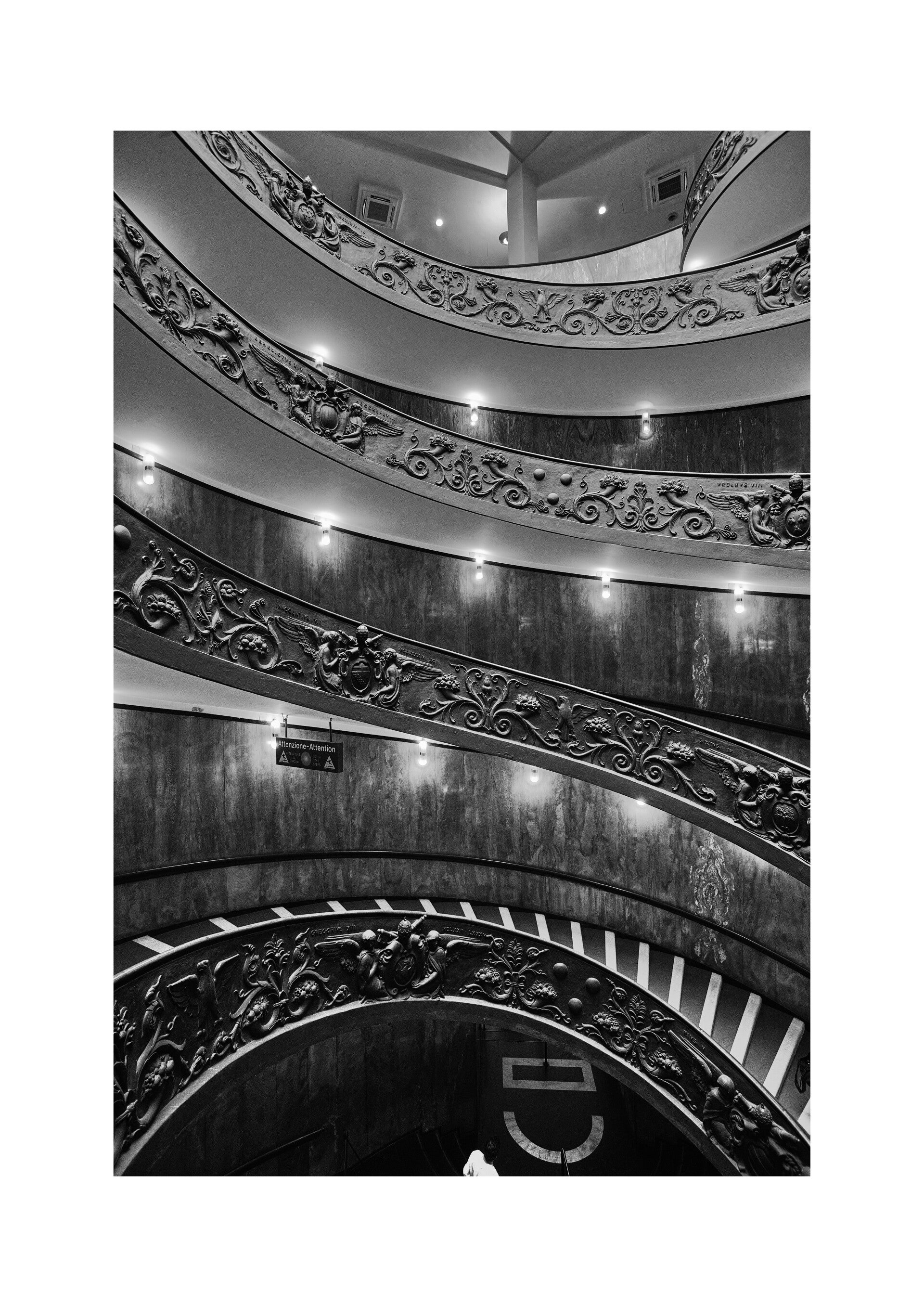 vatikanische Museen Treppe