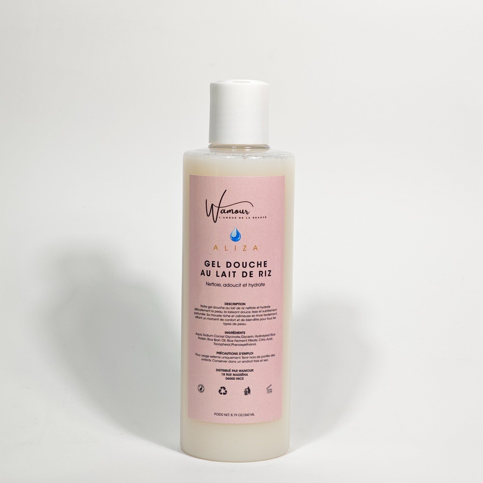 Aliza - Gel douche au lait de riz