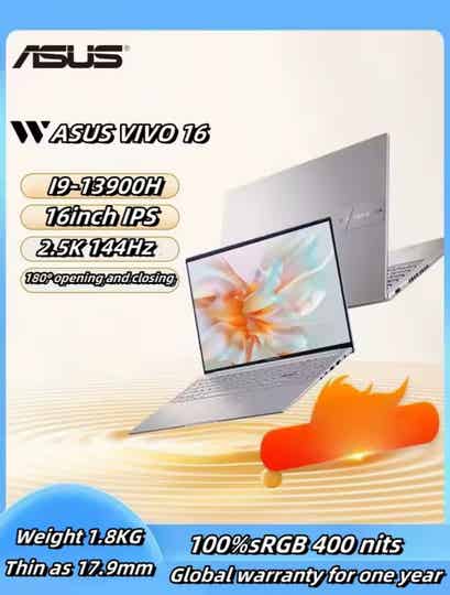 2025 ASUS Vivobook16 Intel Core 13th i9, 24G RAM, 2TB SSD